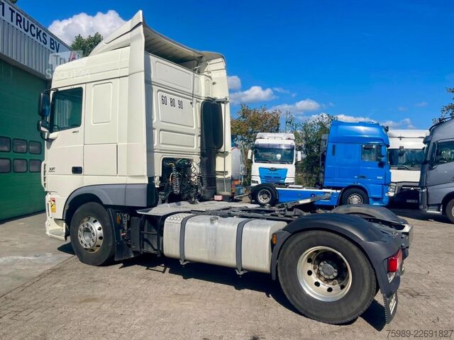 Standard tractor DAF XF 460 Retarder. Good France used truck. No mis...