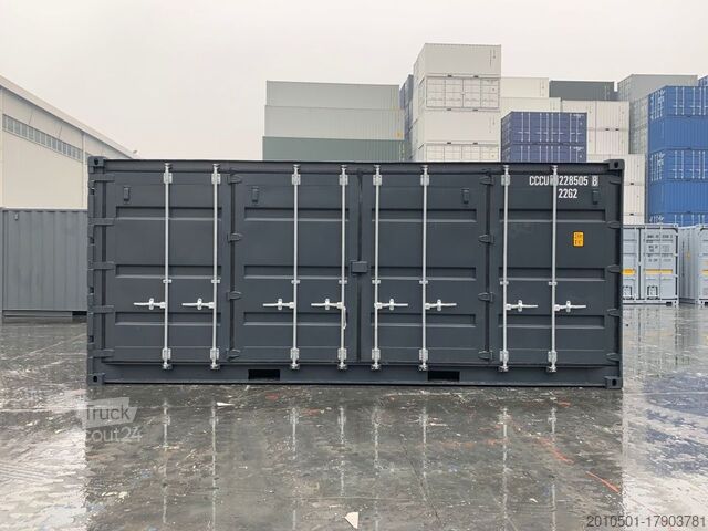 Θαλάσσιο εμπορευματοκιβώτιο 20 Fuß Open Side Seecontainer Container Seitliche Türen zum öffnen