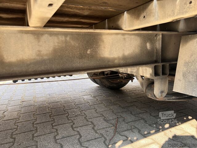 Åben trailer Humbaur HBTZ 137224  14,4 t Tandem- Pritschenanhänger- Tieflader