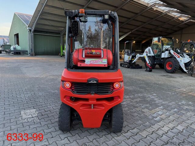 Фронтальный погрузчик-вилочный Linde H 35 T 01