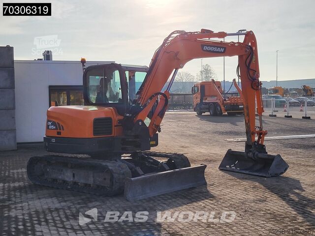 Minigraver Doosan DX85 R-3 A/C - 3 Buckets