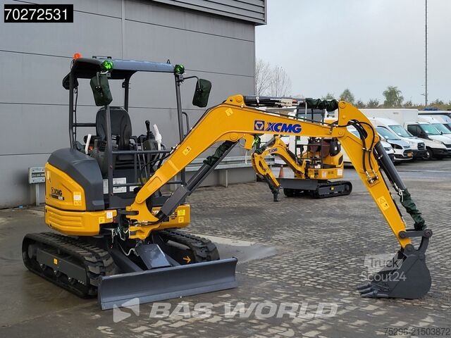 Minigraver XCMG XE27 E FACTORY WARRANTY - KUBOTA ENGINE - CE CE...