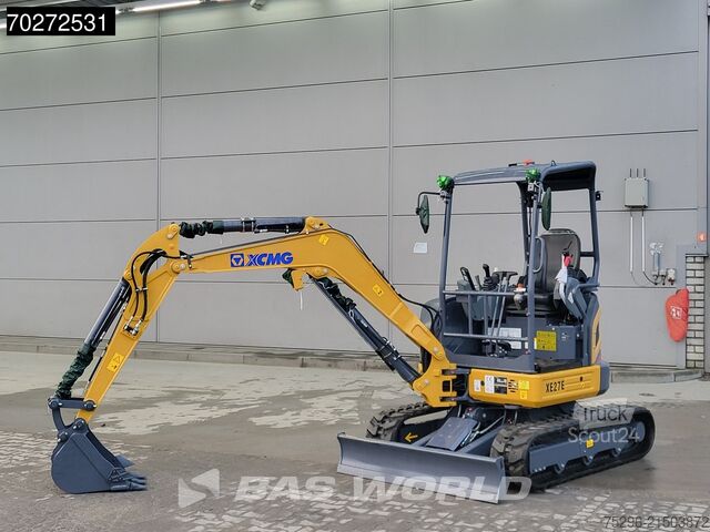 Minigraver XCMG XE27 E FACTORY WARRANTY - KUBOTA ENGINE - CE CE...