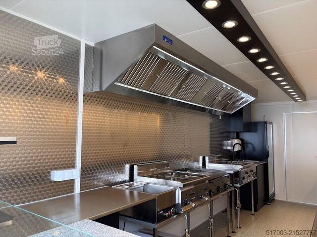 Satış römorku, Foodtruck Mega Grillwagen, Imbissanhänger, Imbisswagen,