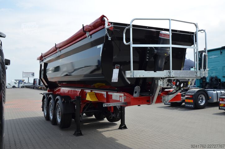 Semi-reboque basculante Schwarzmuller NOWA WYWROTKA 24 m3 / HARDOX / SAF / OŚ POD. / BINOTTO / 7744