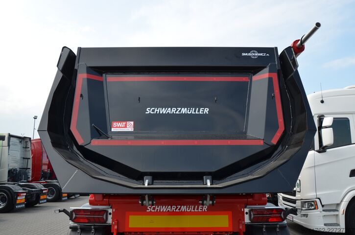 Semi-reboque basculante Schwarzmuller NOWA WYWROTKA 24 m3 / HARDOX / SAF / OŚ POD. / BINOTTO / 7744
