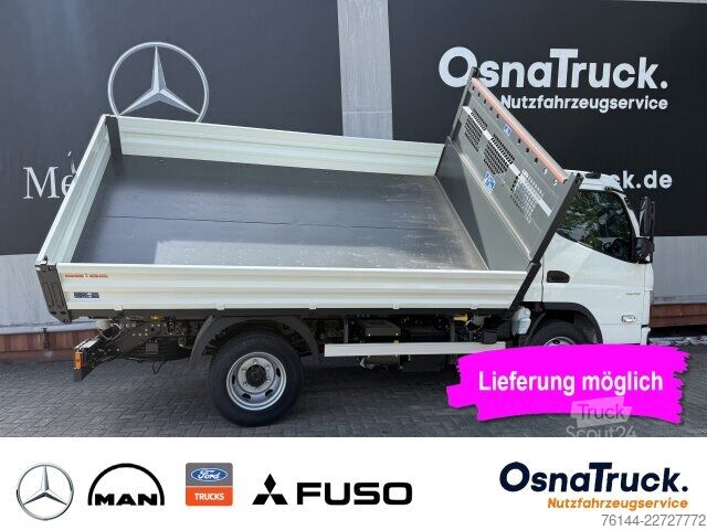 Tre-vejs tippevogn FUSO Canter 7C15AMT 3-Seitenkipper Autom,Nutzl.3785KG