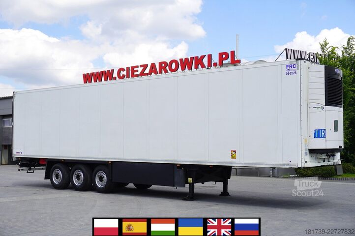 Soğutmalı yarı römork SCHMITZ refrigerator semi-trailer / Carrier