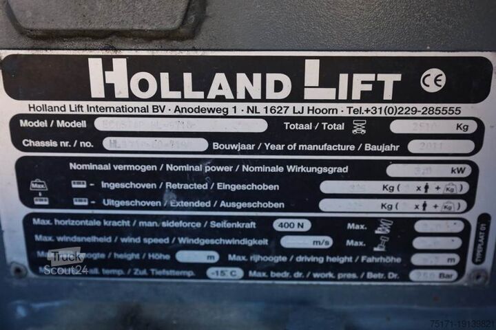 Ножичний підйомник Holland Lift Ecostar HL-9710 Electric, 12m Working Height, 325k