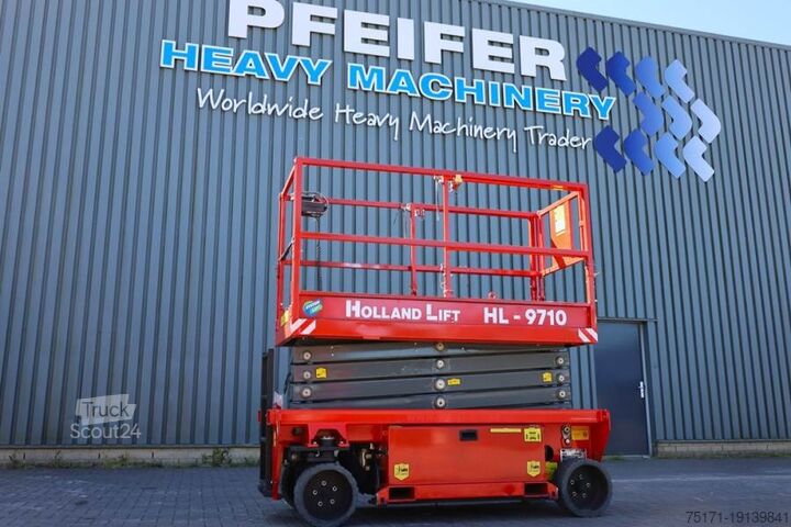 Ножичний підйомник Holland Lift Ecostar HL-9710 Electric, 12m Working Height, 325k