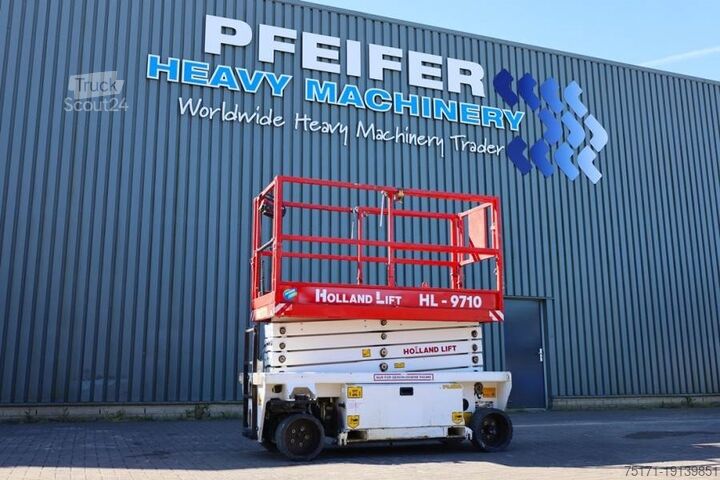 Scissor lift Holland Lift Ecostar HL-9710 Electric, 12m Working Height, 325k