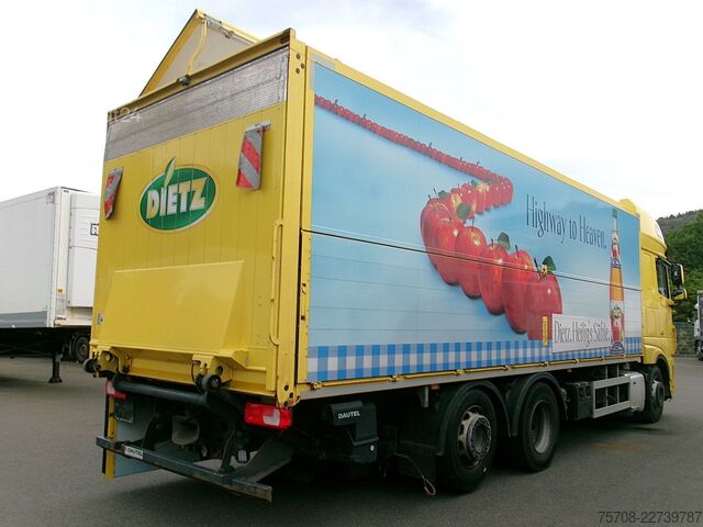 Drikkevarelastbil DAF XF 480*7,7m Schwenkwand*LBW*Lift/Lenk*Standklima