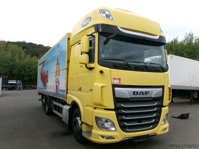 Drikkevarelastbil DAF XF 480*7,7m Schwenkwand*LBW*Lift/Lenk*Standklima