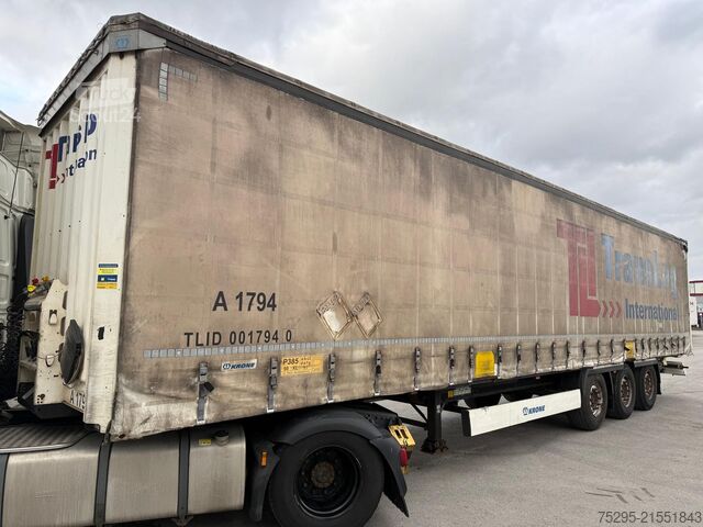 Commercial vehicle Krone 3 Achs Standard Bahnverladbar Hubdach TÜV11 26