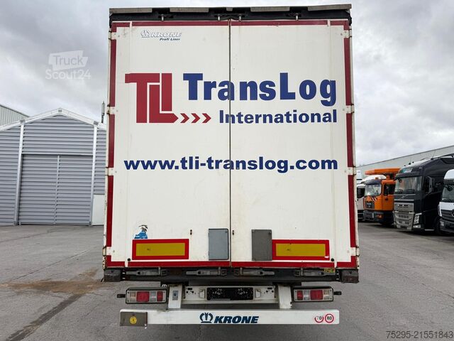 Commercial vehicle Krone 3 Achs Standard Bahnverladbar Hubdach TÜV11 26