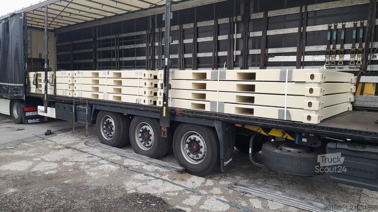 Container 10 Fuß Stahlplattform / NEUWARE mit Gabelstaplertaschen