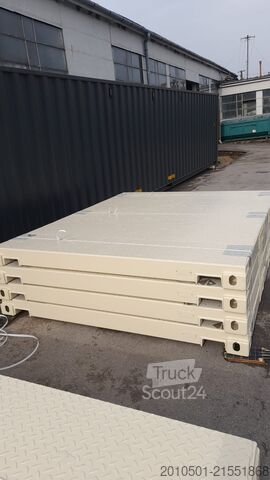 Container 10 Fuß Stahlplattform / NEUWARE mit Gabelstaplertaschen