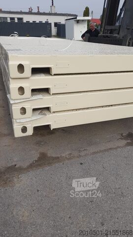 Container 10 Fuß Stahlplattform / NEUWARE mit Gabelstaplertaschen