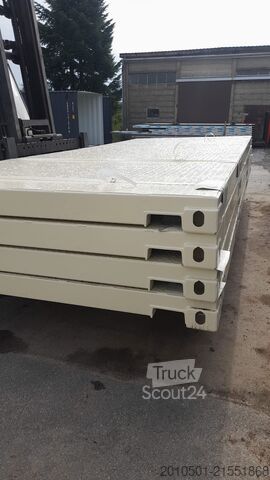 Container 10 Fuß Stahlplattform / NEUWARE mit Gabelstaplertaschen