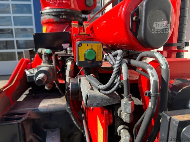 Camión de plataforma MAN TGX 26.470 Euro 6 Abrollkipper mit Ladekran