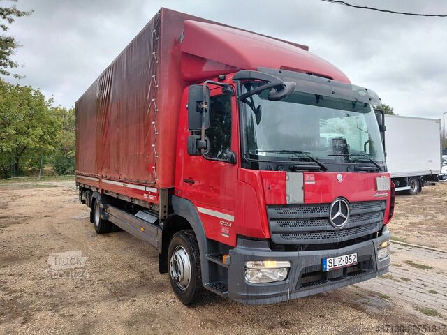 Platós teherautó ponyvával MERCEDES-BENZ ATEGO 1224