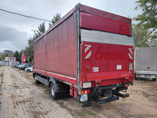 Platós teherautó ponyvával MERCEDES-BENZ ATEGO 1224