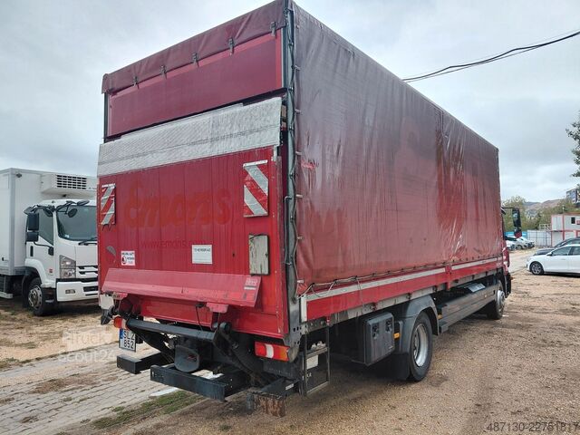 Platós teherautó ponyvával MERCEDES-BENZ ATEGO 1224