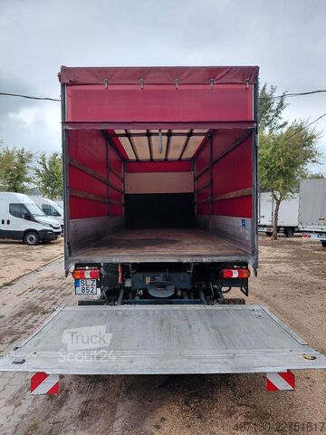 Platós teherautó ponyvával MERCEDES-BENZ ATEGO 1224