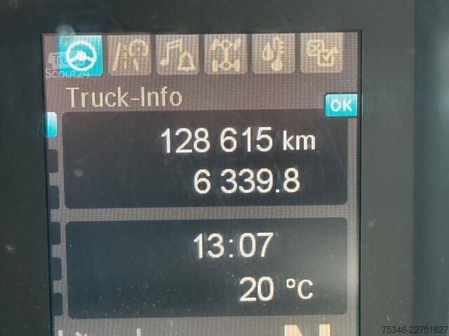 شاحنة قلابة ثلاثية الجوانب MERCEDES-BENZ Arocs 2545 Kipper/Kran/6x4-4/Lenkachse/128 tkm
