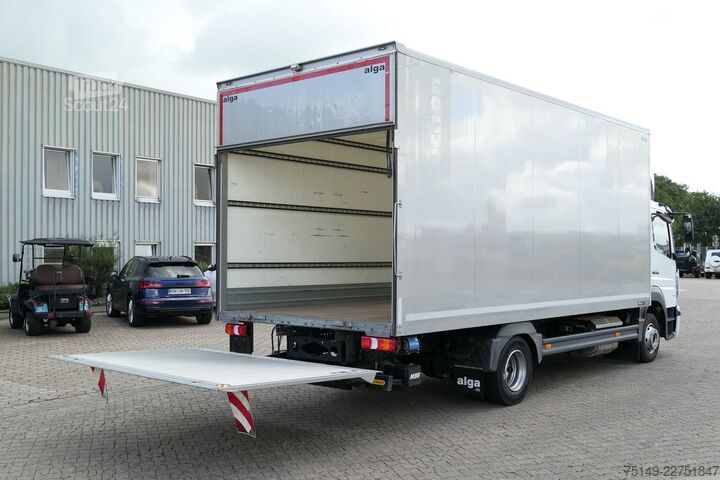 شاحنة صندوقية MERCEDES-BENZ 821 Atego 4x2, 6.100mm lang, Klima, 3. Sitz, LBW