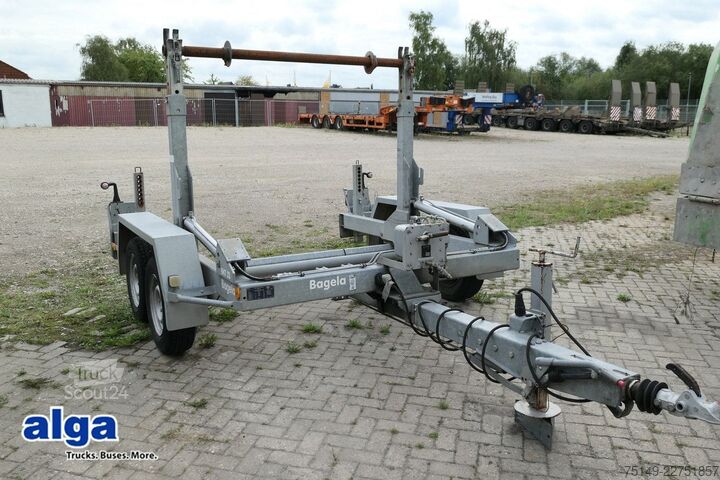مقطورة سيارة Bagela BKT 24, Kabeltrommel, Verzinkt, Tandem