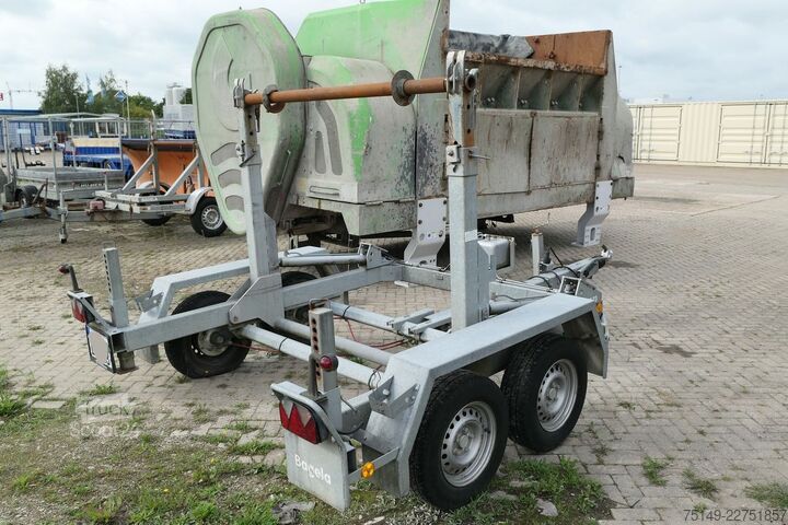 مقطورة سيارة Bagela BKT 24, Kabeltrommel, Verzinkt, Tandem
