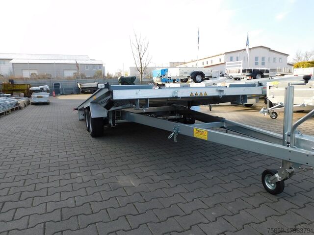 Aanhangwagen autotransporter STEMA ATOUR 4,00×2,03m 3000kg +Boden