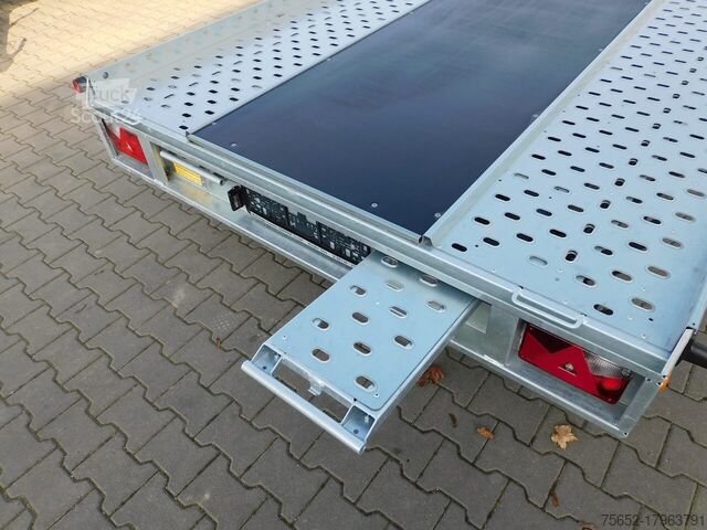 Aanhangwagen autotransporter STEMA ATOUR 4,00×2,03m 3000kg +Boden