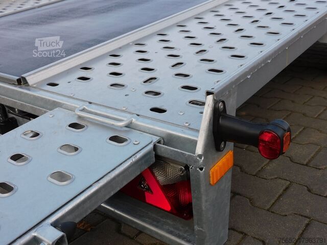 Aanhangwagen autotransporter STEMA ATOUR 4,00×2,03m 3000kg +Boden