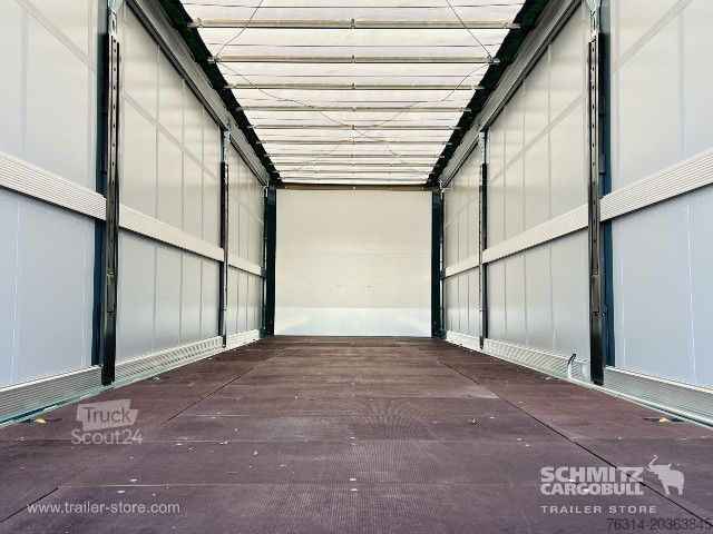 Open oplegger met zeil Berger Curtainsider Coil