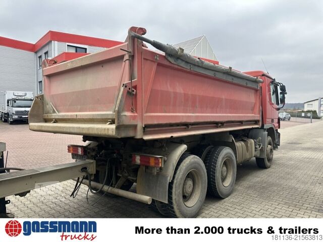 Camión volquete Mercedes-Benz Actros 2641 K 6x4,MP II, Meiller, Rollplane