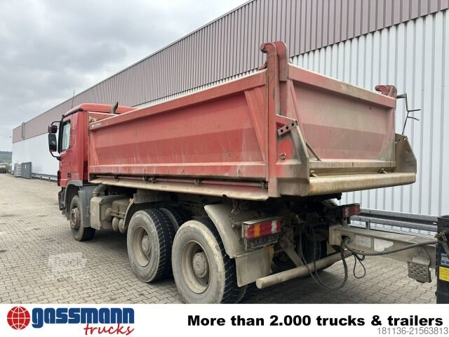 Camión volquete Mercedes-Benz Actros 2641 K 6x4,MP II, Meiller, Rollplane