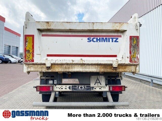 Remolque volquete trilateral Schmitz ZKI 18-4.9 Stahlbordwände, ca. 10,3m³