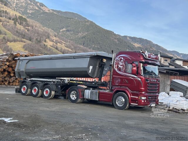 стандартний тягач SCANIA R580 V8