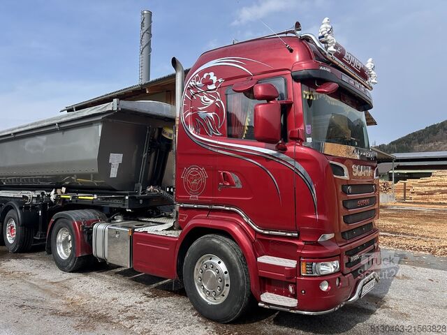 стандартний тягач SCANIA R580 V8