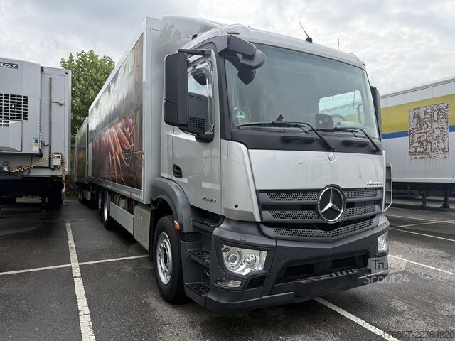 Koelwagen Mercedes-Benz Antos 2540 6x2 Kühlkoffer + Kühlanhänger