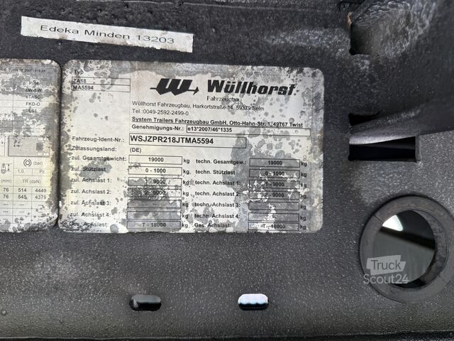 Koelwagen Mercedes-Benz Antos 2540 6x2 Kühlkoffer + Kühlanhänger