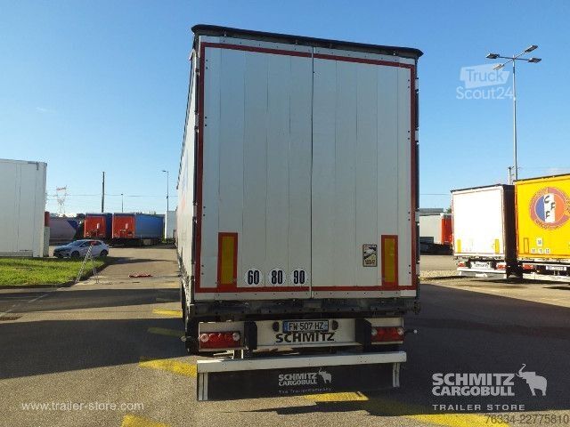 Open semitrailer with tarp Schmitz Cargobull Semitrailer Curtainsider Standard