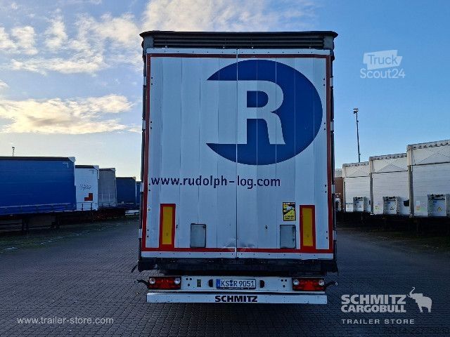 Naczepa otwarta z plandeką Schmitz Cargobull Curtainsider Mega Getränke