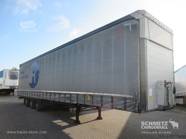 Naczepa otwarta z plandeką Schmitz Cargobull Curtainsider Mega Getränke