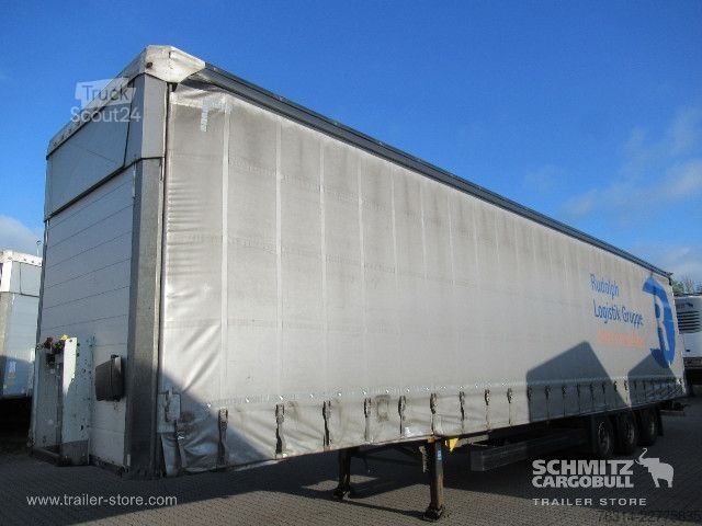 Naczepa otwarta z plandeką Schmitz Cargobull Curtainsider Mega Getränke