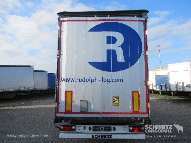 Naczepa otwarta z plandeką Schmitz Cargobull Curtainsider Mega Getränke