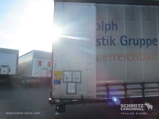 Naczepa otwarta z plandeką Schmitz Cargobull Curtainsider Mega Getränke