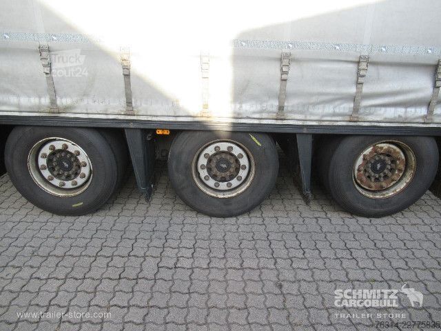 Naczepa otwarta z plandeką Schmitz Cargobull Curtainsider Mega Getränke